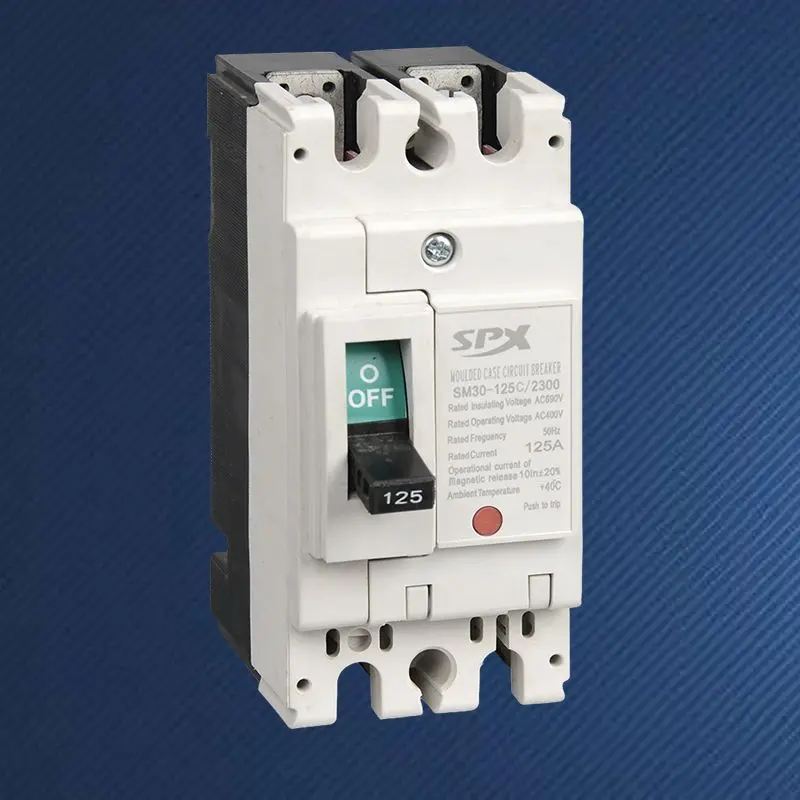 Disjoncteur à boîtier moulé 2P 125A
